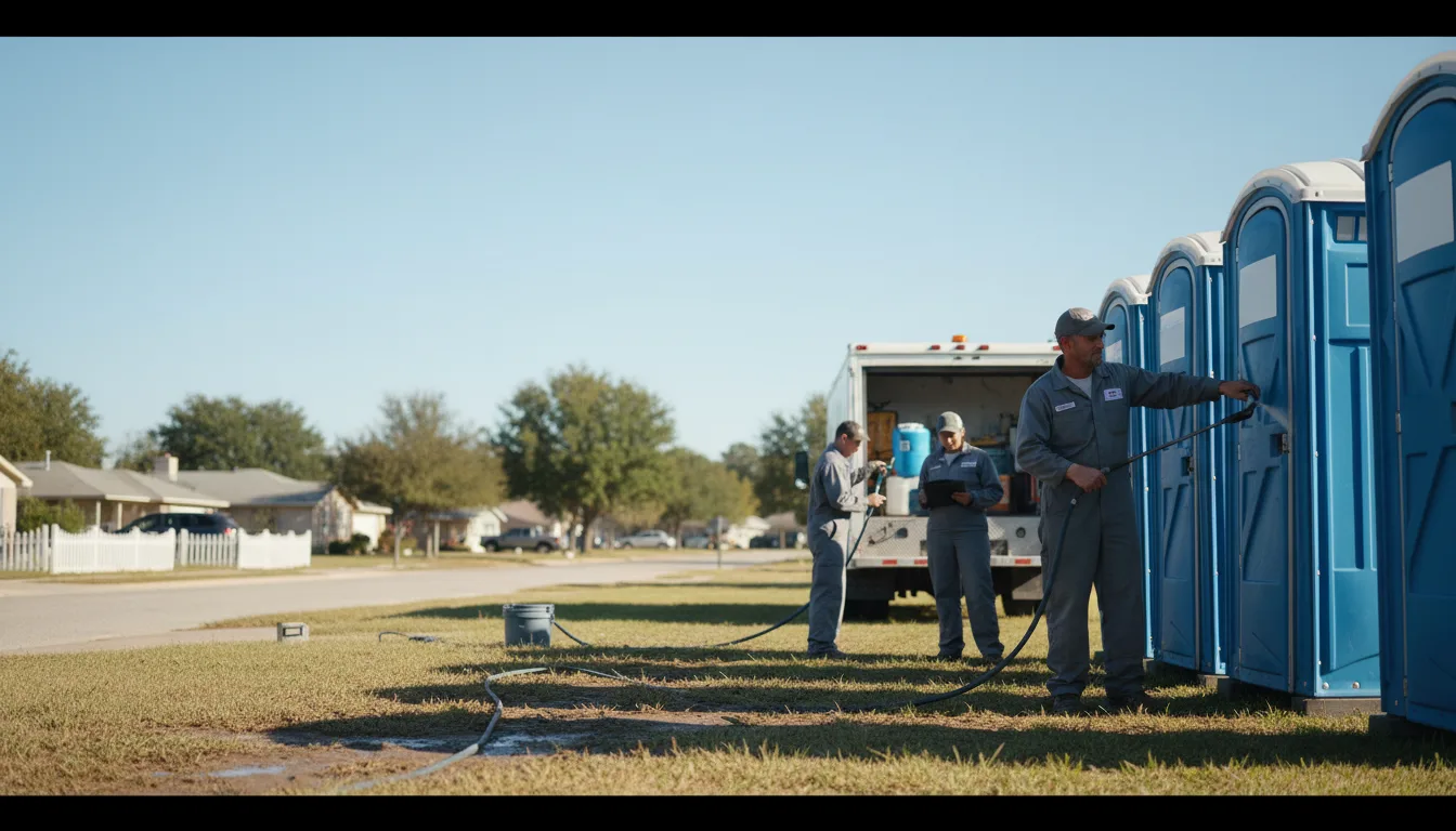 Long-Term Portable Toilet Rental in Horton, AL near me